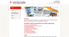 Desktop Screenshot of internetmedia.rs