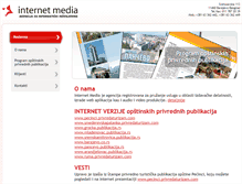 Tablet Screenshot of internetmedia.rs